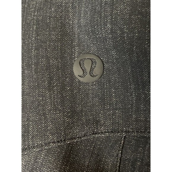 Lululemon Here to There High-Rise 7/8 Pant Crosshatch Texture Black Multi / Sz 6 - Picture 4 of 6